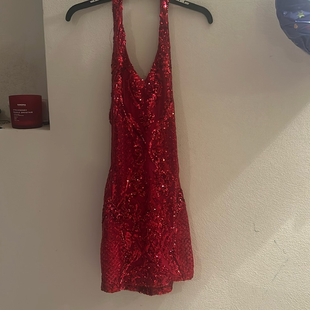 B darlin dress, perfect condition wore it for two hours at homecoming!